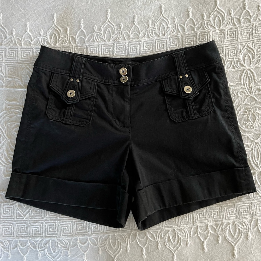 WHBM black shorts.  Size 4.